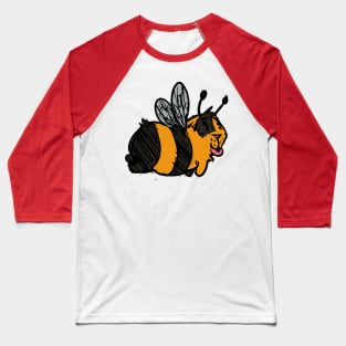 Bumble Bee Guinea Pig Baseball T-Shirt